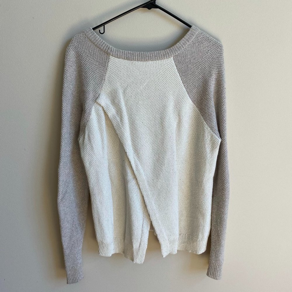 Madewell Criss Cross back sweater